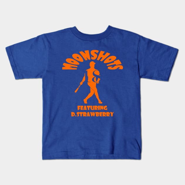 Darryl Strawberry Moonshots Kids T-Shirt by Pastime Pros